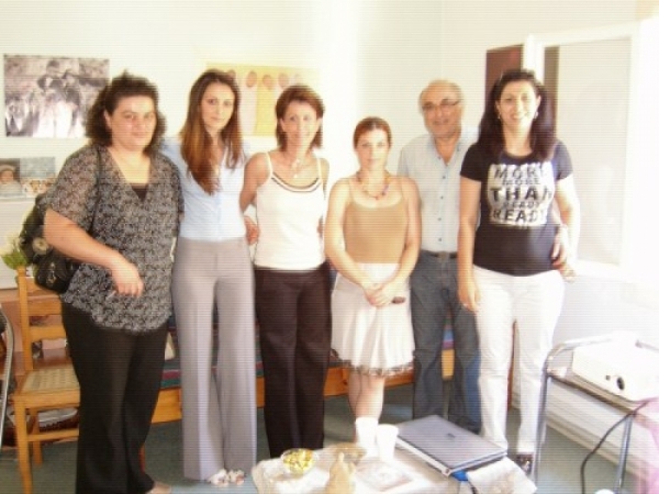 Pregnant women monitored in the center ELEFTHO Co.
